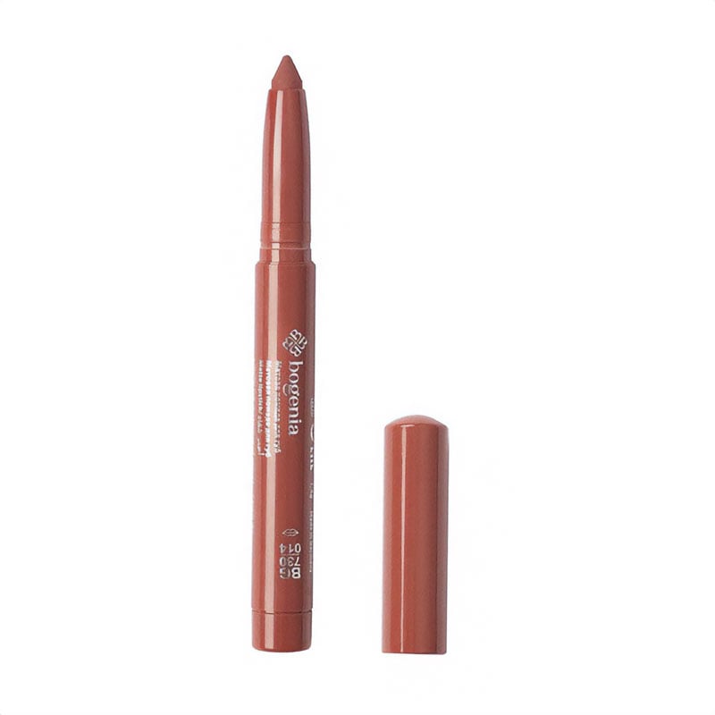Помада-олівець для губ Bogenia Velvet Waterproof Matte Lipstick BG730, 014 Savoury, 1.4 г
